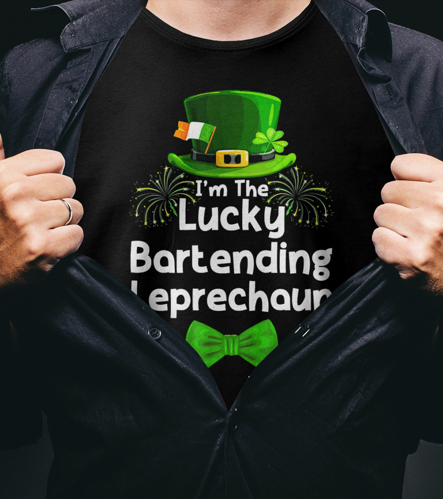 I'm The Lucky Bartending Leprechaun T-Shirt