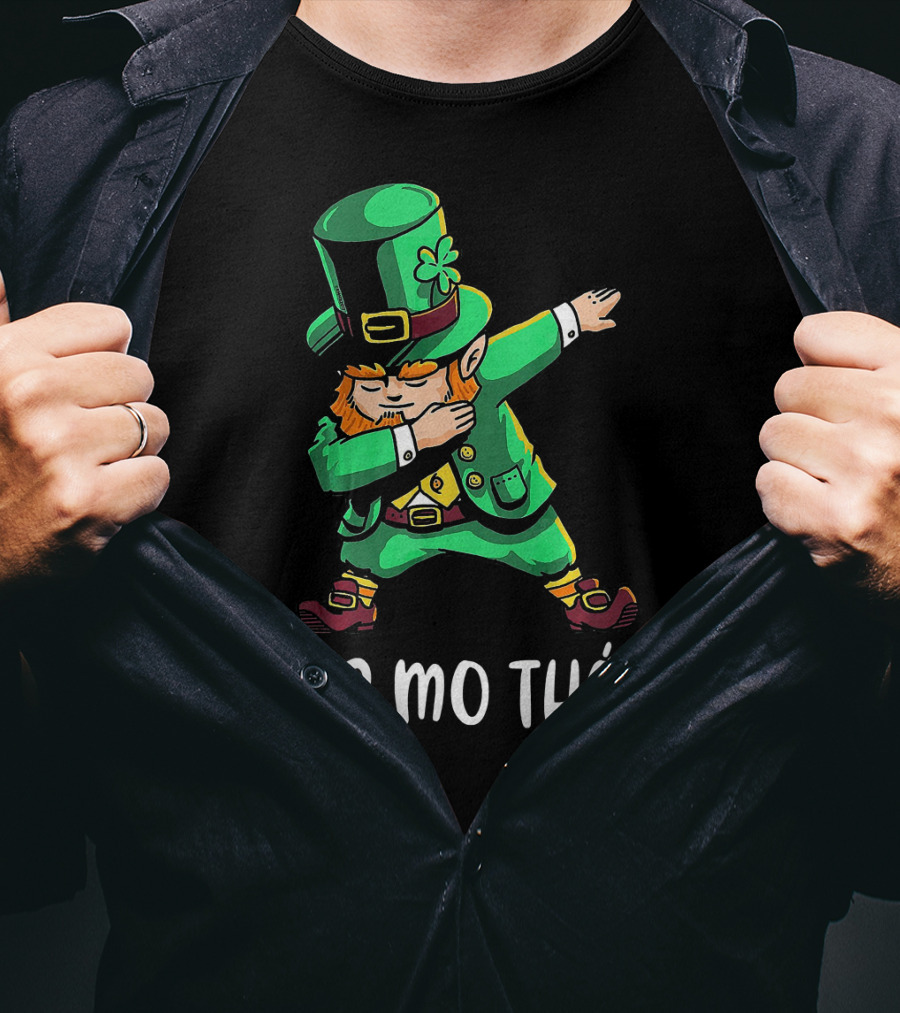 Pog Mo Thoin Leprechaun Dab St Patrick's Day T-Shirt