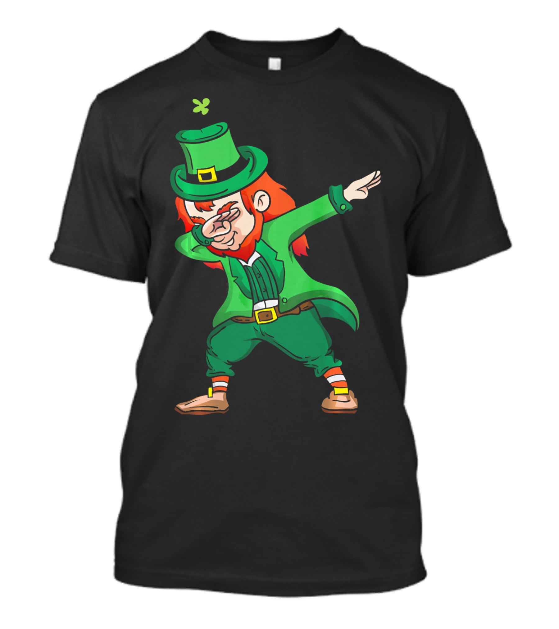 Drink And Dab With Dabbing Leprechaun St. Patrick's Day Fun T-Shirt