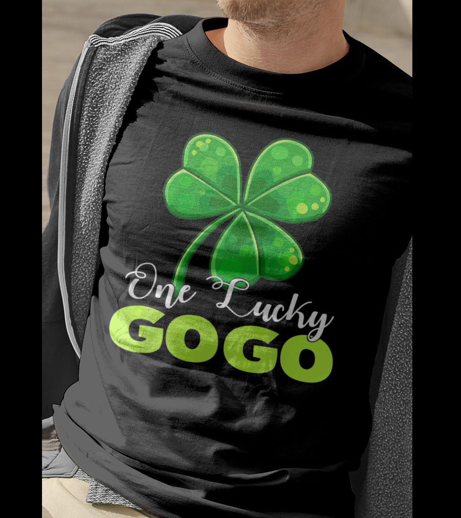 One Lucky Gogo Clover T-Shirt