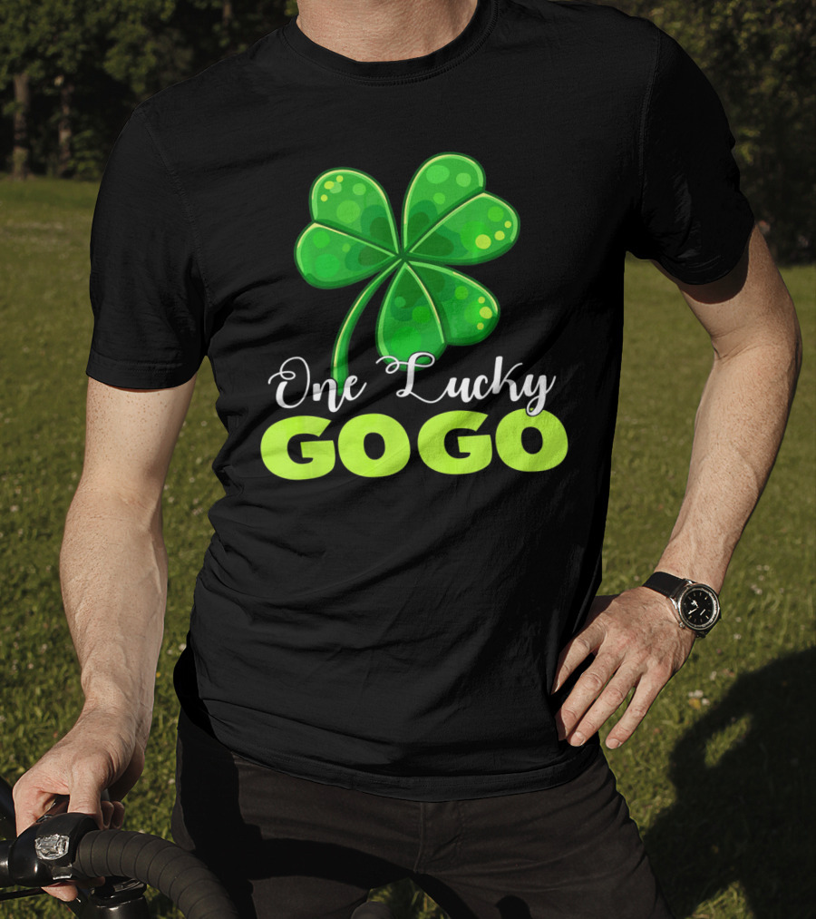 One Lucky Gogo Clover T-Shirt