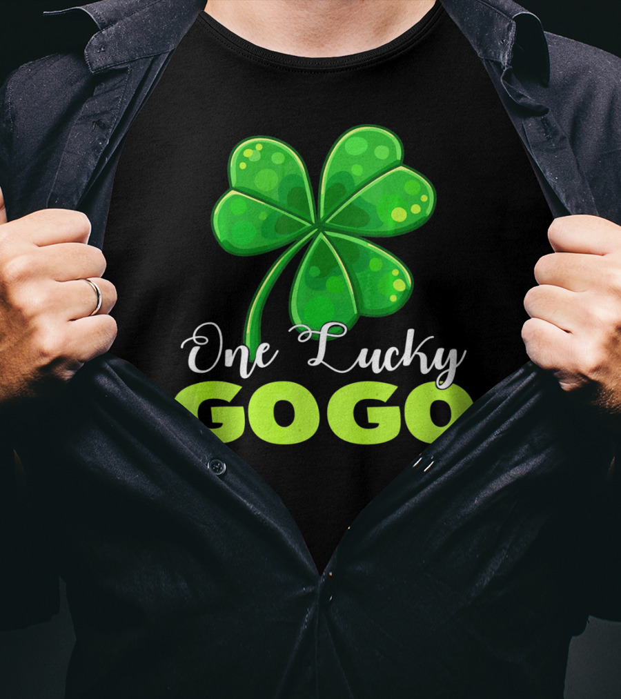 One Lucky Gogo Clover T-Shirt