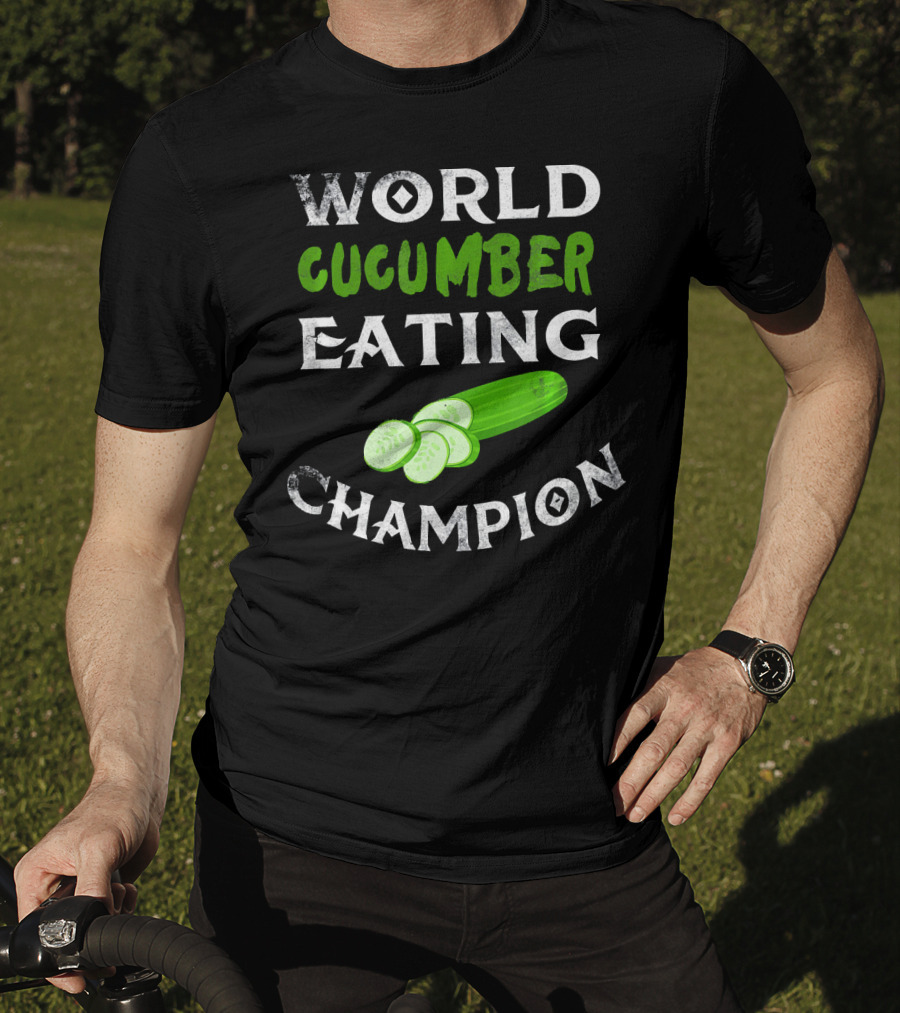 World Cucumber Eating Champion T-Shirt