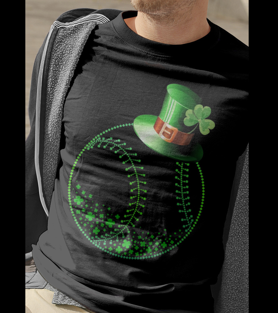 Saint Patricks Day Irish Shamrock Baseball Hat T-Shirt