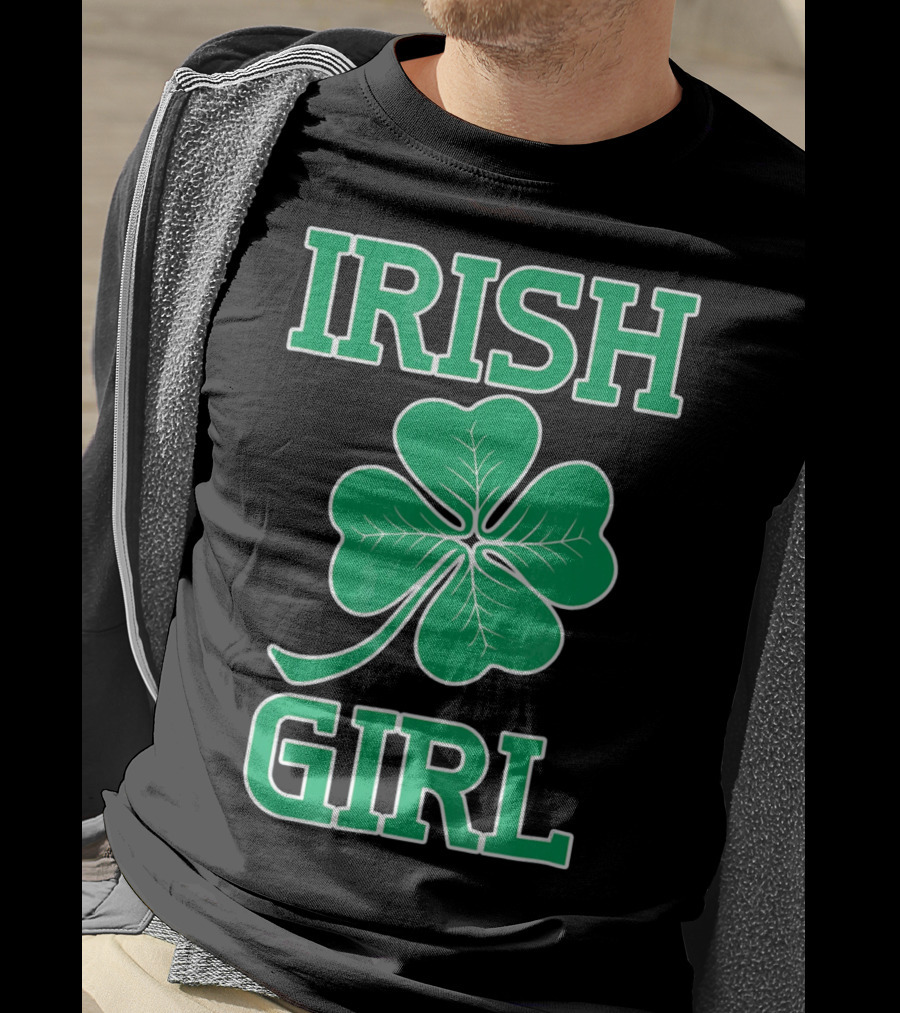 Irish Girl Shamrock St. Patrick's Day T-Shirt