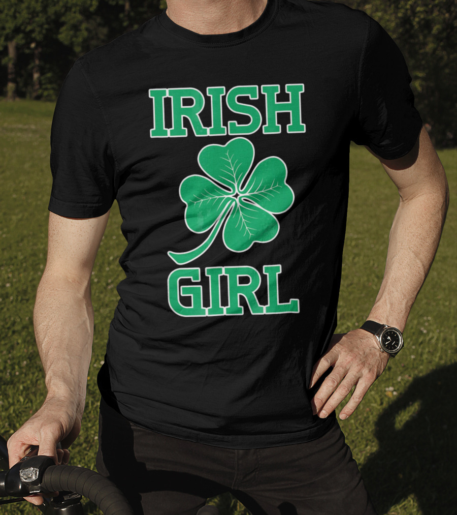 Irish Girl Shamrock St. Patrick's Day T-Shirt