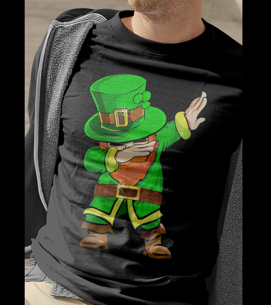 Dabechaun Leprechaun Dabbing Funny St. Patrick's Day T-Shirt