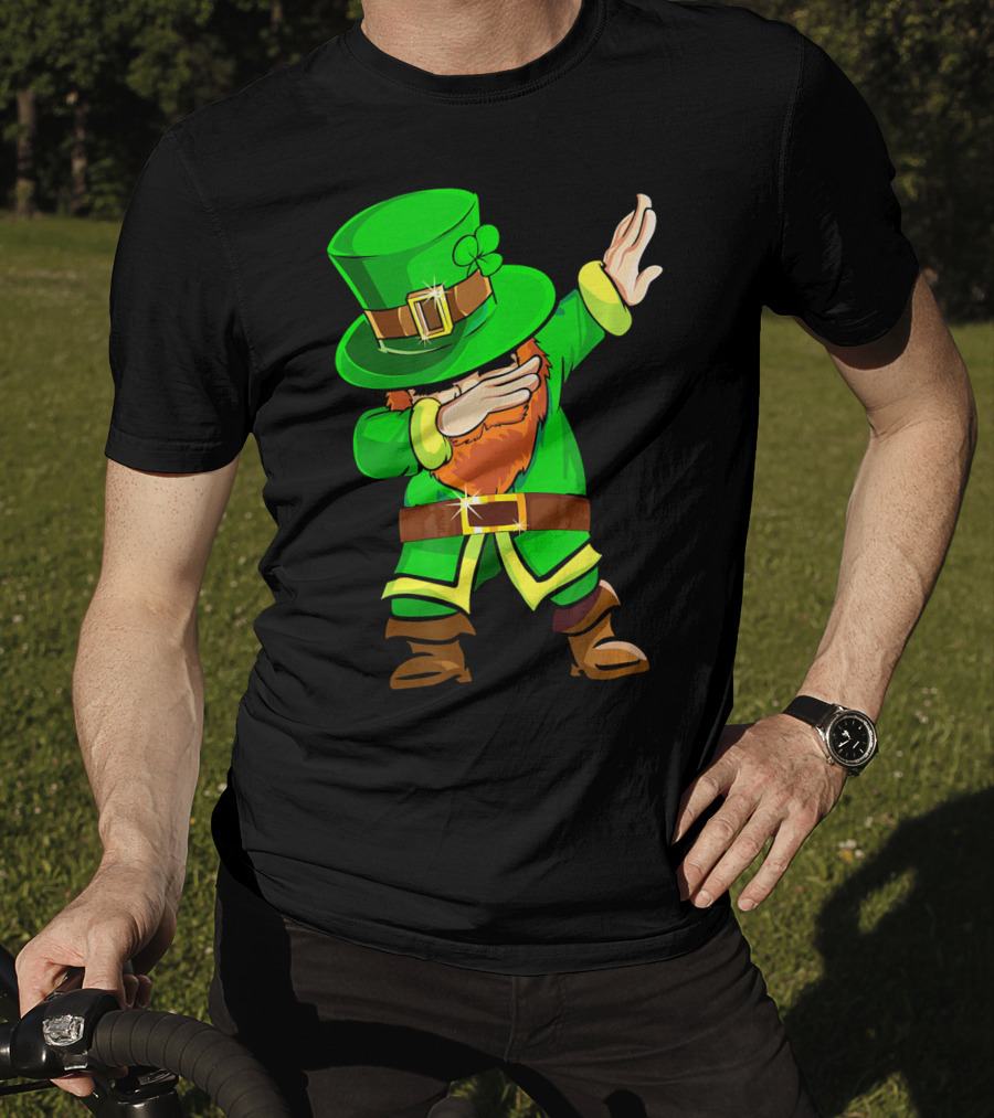 Dabechaun Leprechaun Dabbing Funny St. Patrick's Day T-Shirt