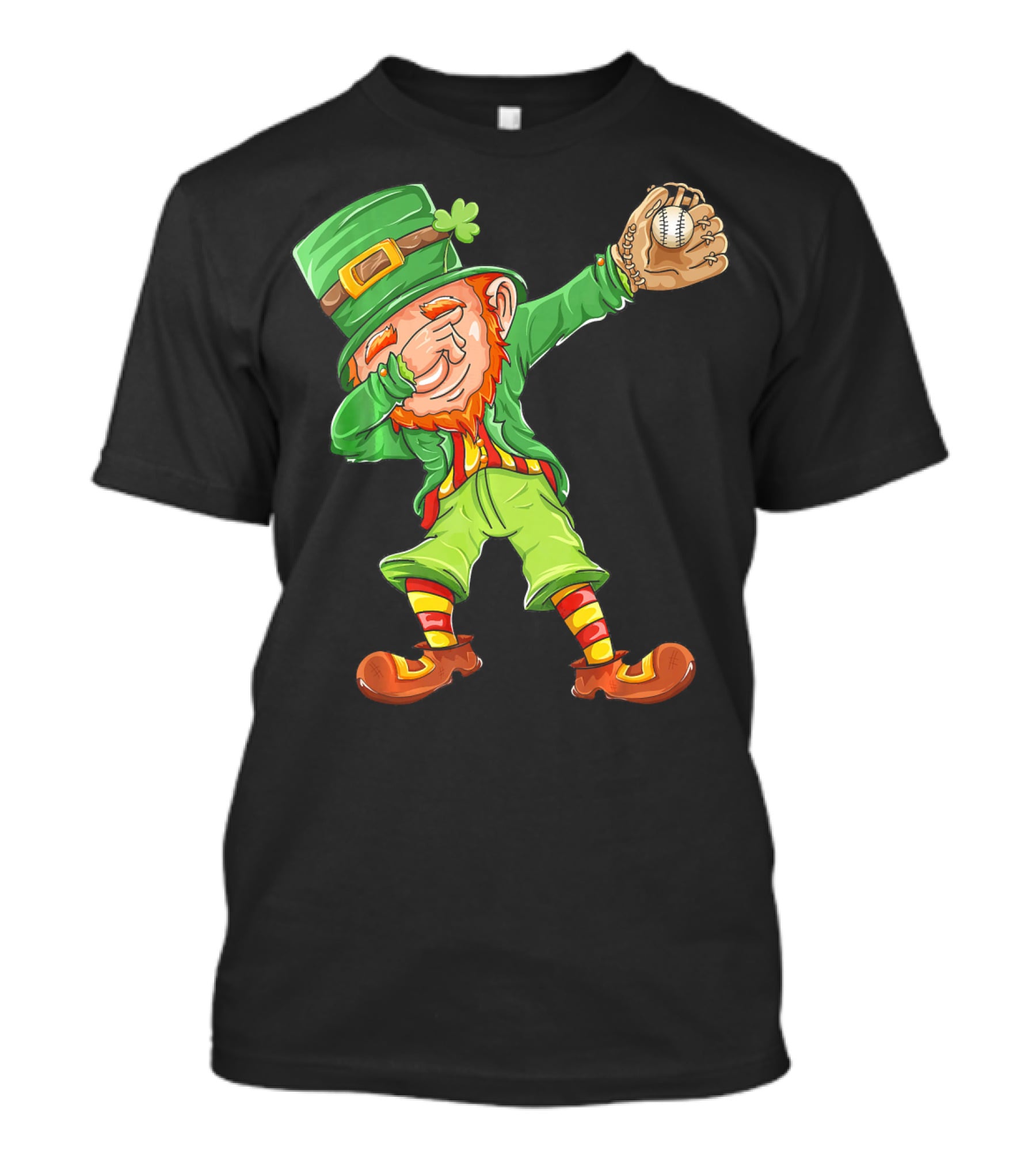 Softball Leprechaun St Patricks Day Coach T-Shirt