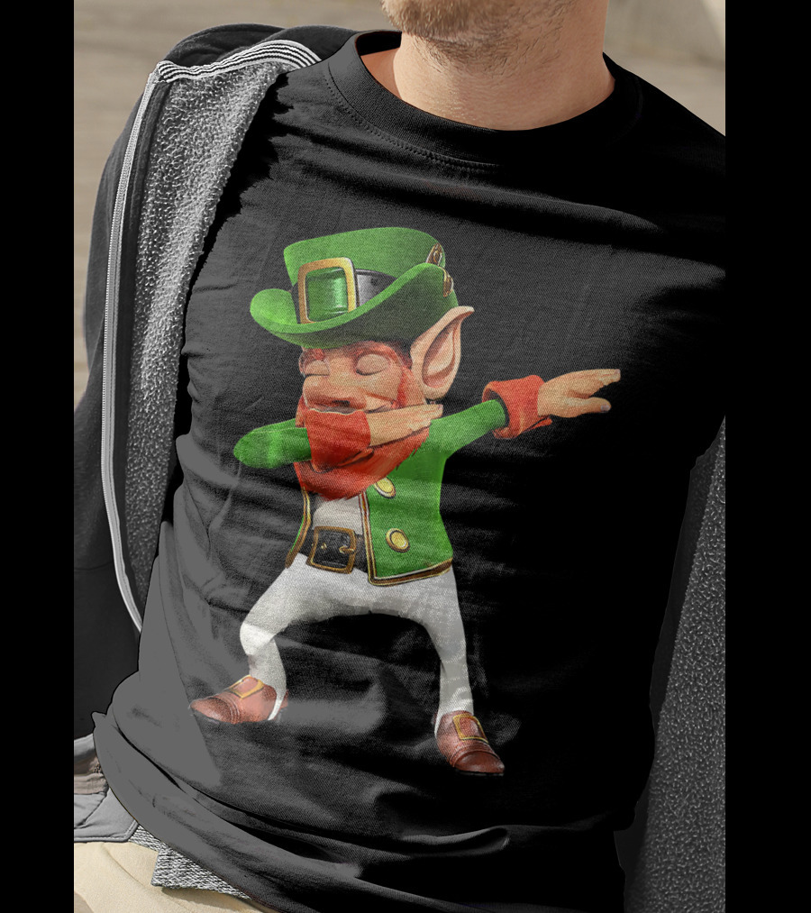 Dabbing Leprechaun St Patrick's Day T-Shirt