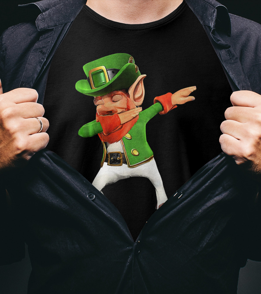 Dabbing Leprechaun St Patrick's Day T-Shirt