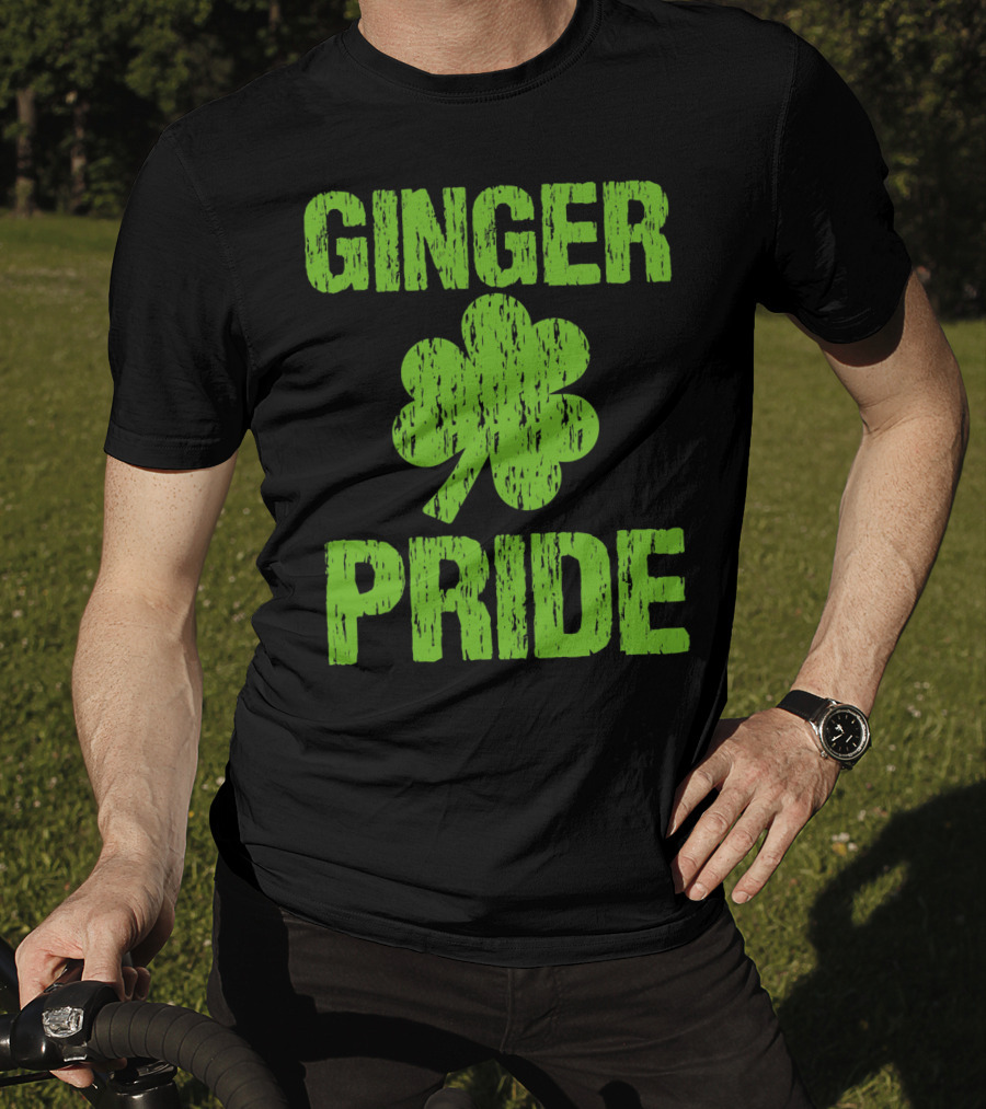 Ginger Pride Shamrock St. Patrick's Day Iconic T-Shirt