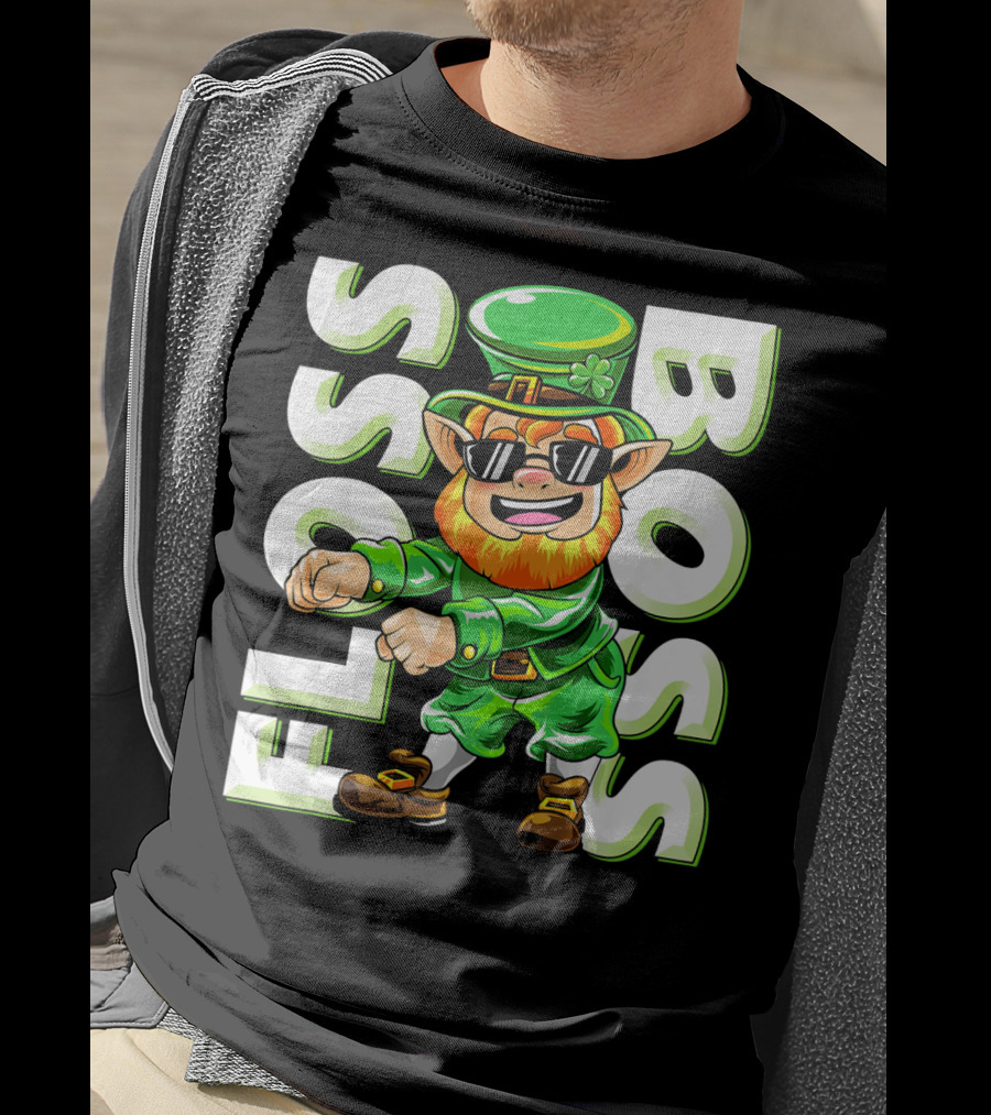 Floss Boss Leprechaun Dance St. Patrick's Day T-Shirt
