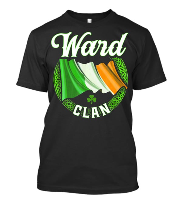 Ward Surname Clan Irish Flag Ireland T-Shirt