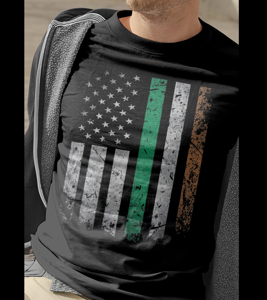 Ireland Flag Irish America Saint Patrick's Day T-Shirt