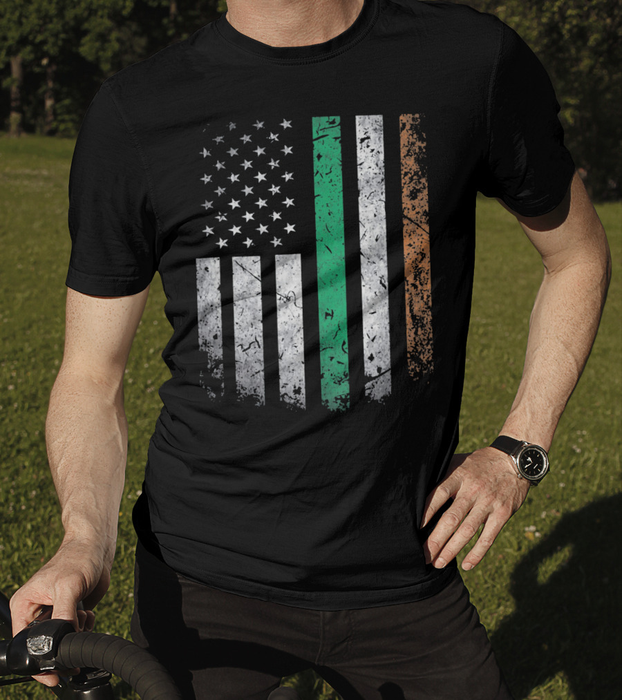 Ireland Flag Irish America Saint Patrick's Day T-Shirt