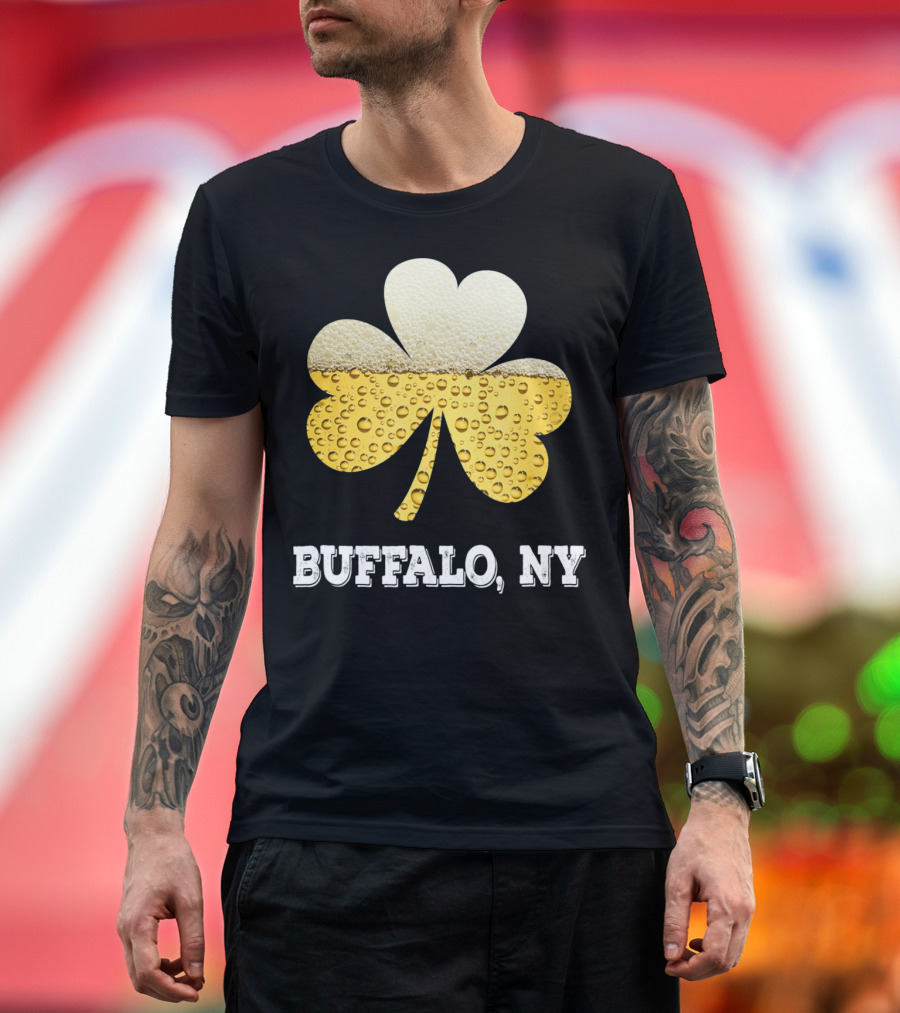 Buffalo NY Shamrock Beer T-Shirt