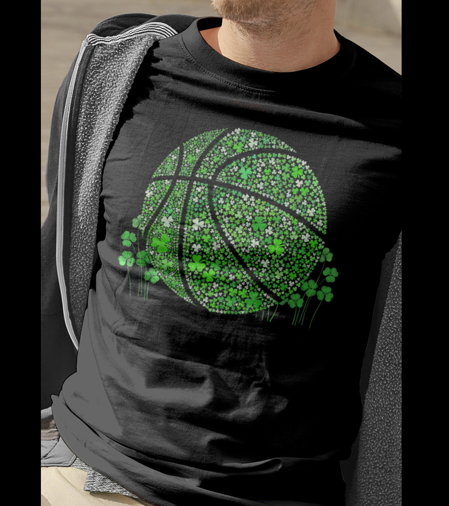 Irish Basketball Shamrock Awesome T-Shirt