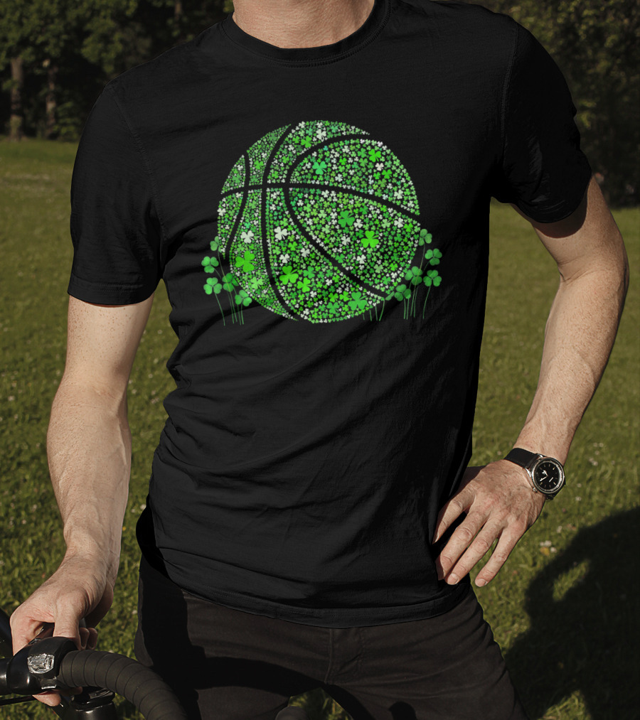 Irish Basketball Shamrock Awesome T-Shirt