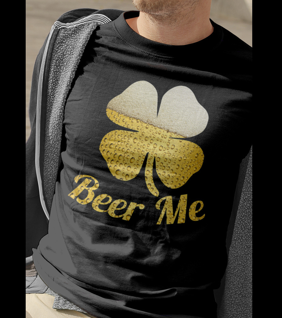 Beer Me Shamrock Bubbles T-Shirt