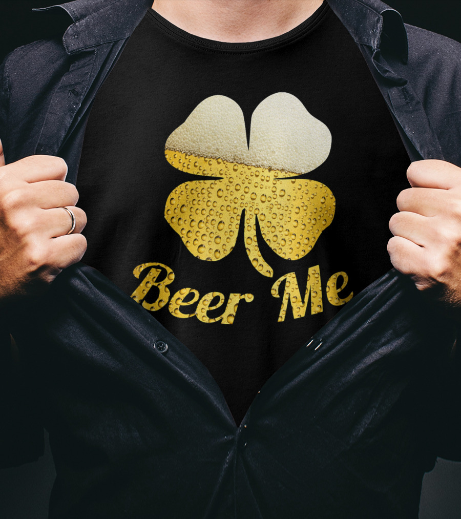 Beer Me Shamrock Bubbles T-Shirt