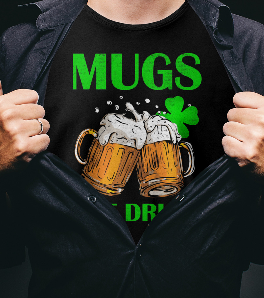Mugs Not Drugs Saint Pat Vintage T-Shirt