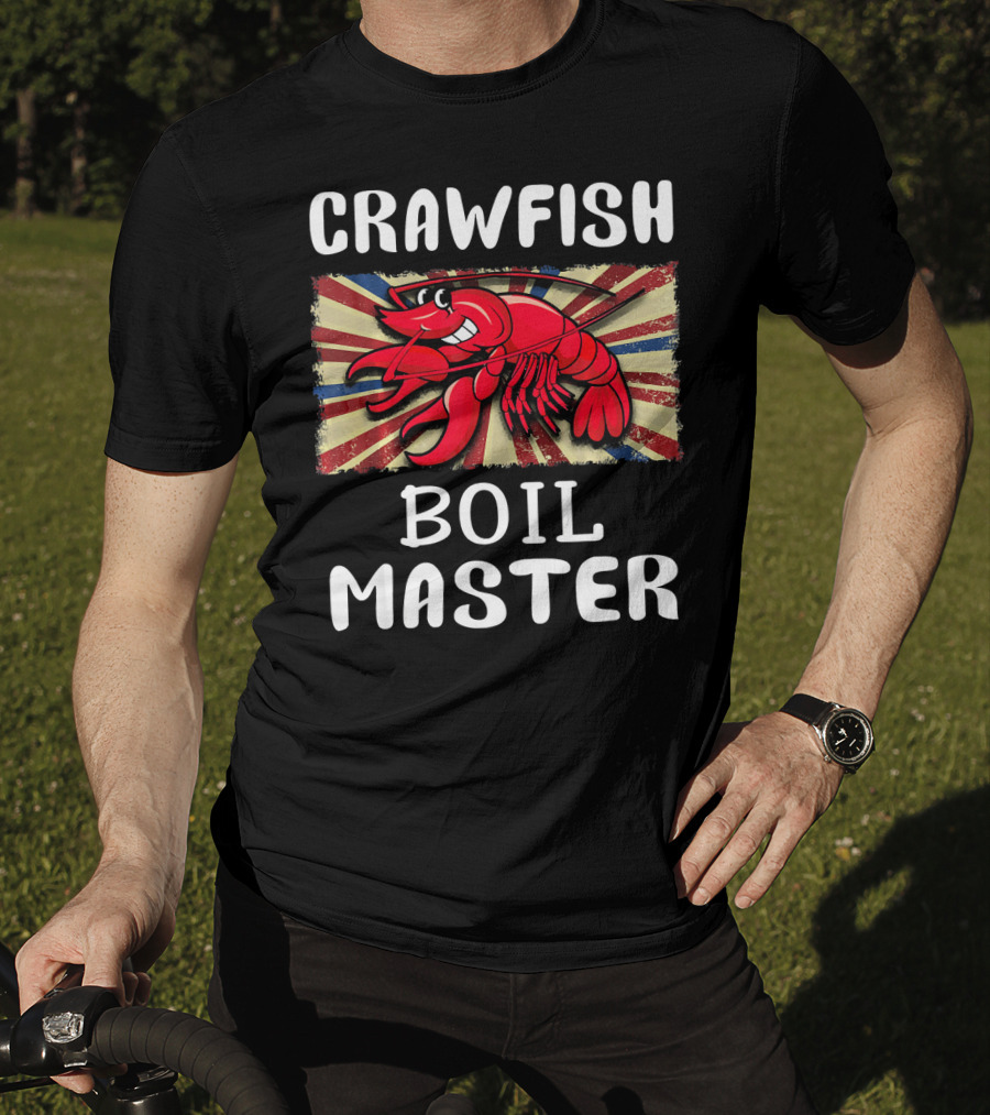 Crawfish Boil Master Mardi Gras T-Shirt