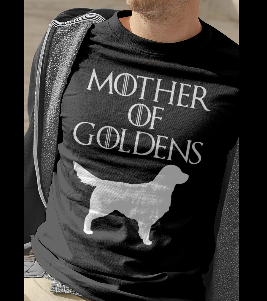 Mother Of Goldens Cute And Unique White T-Shirt
