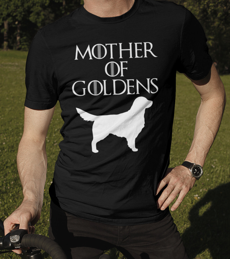 Mother Of Goldens Cute And Unique White T-Shirt