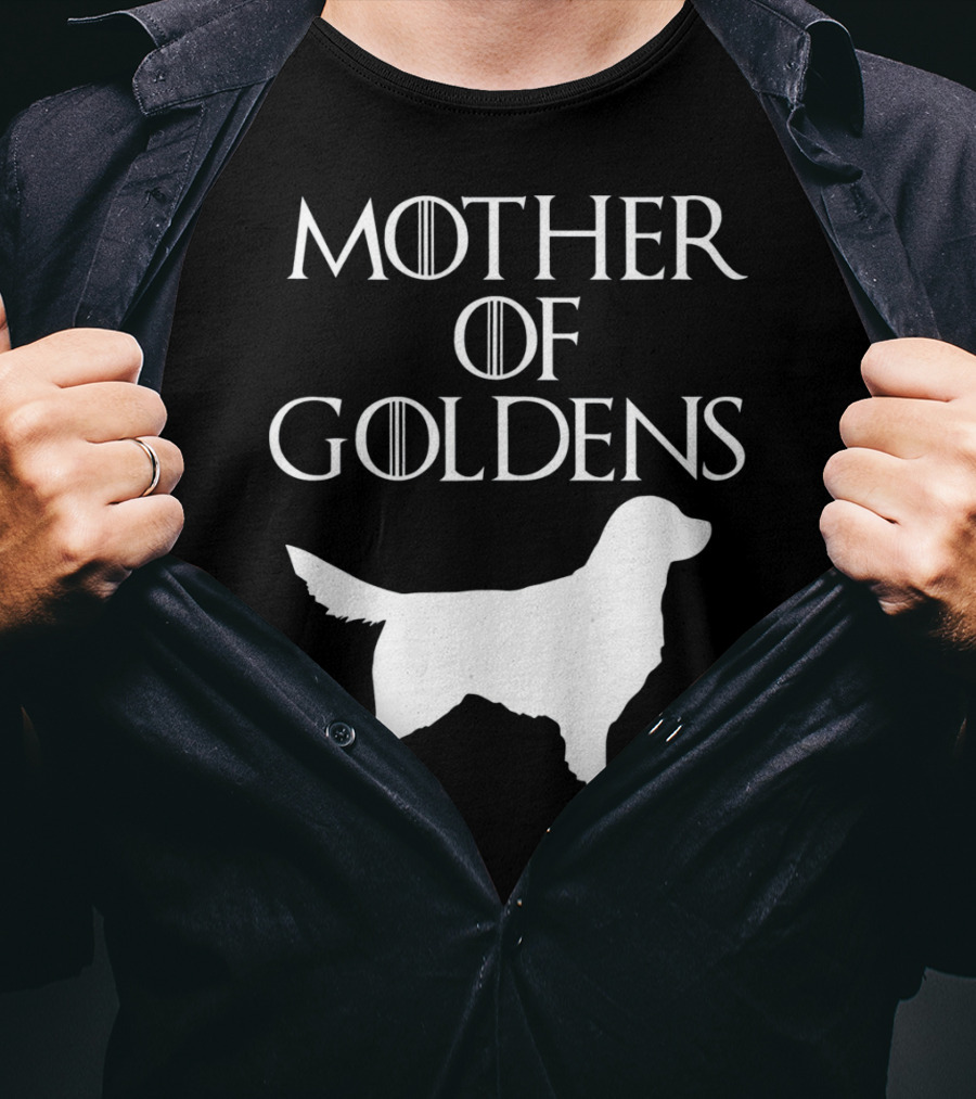 Mother Of Goldens Cute And Unique White T-Shirt