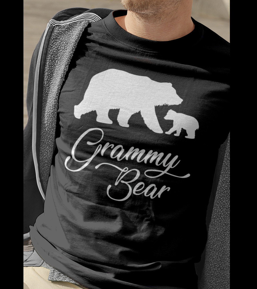 Grammy Bear Grandmother Cute Bear Cubs T-Shirt