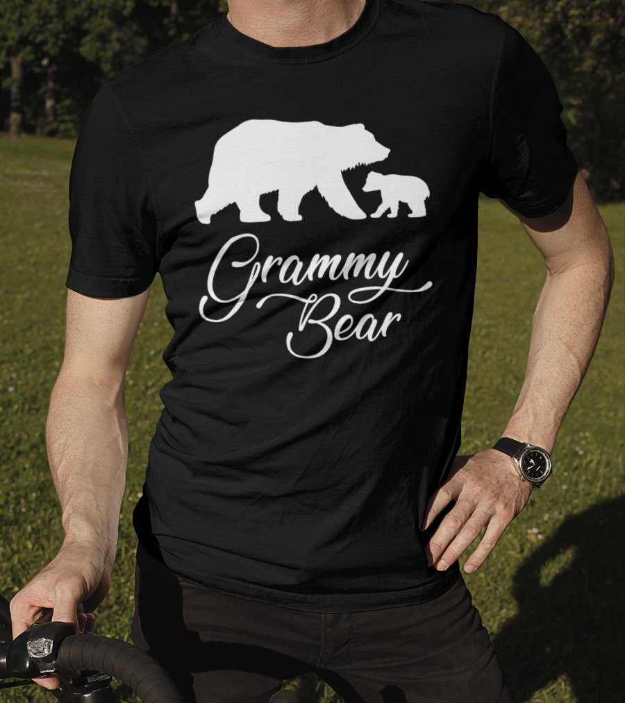 Grammy Bear Grandmother Cute Bear Cubs T-Shirt