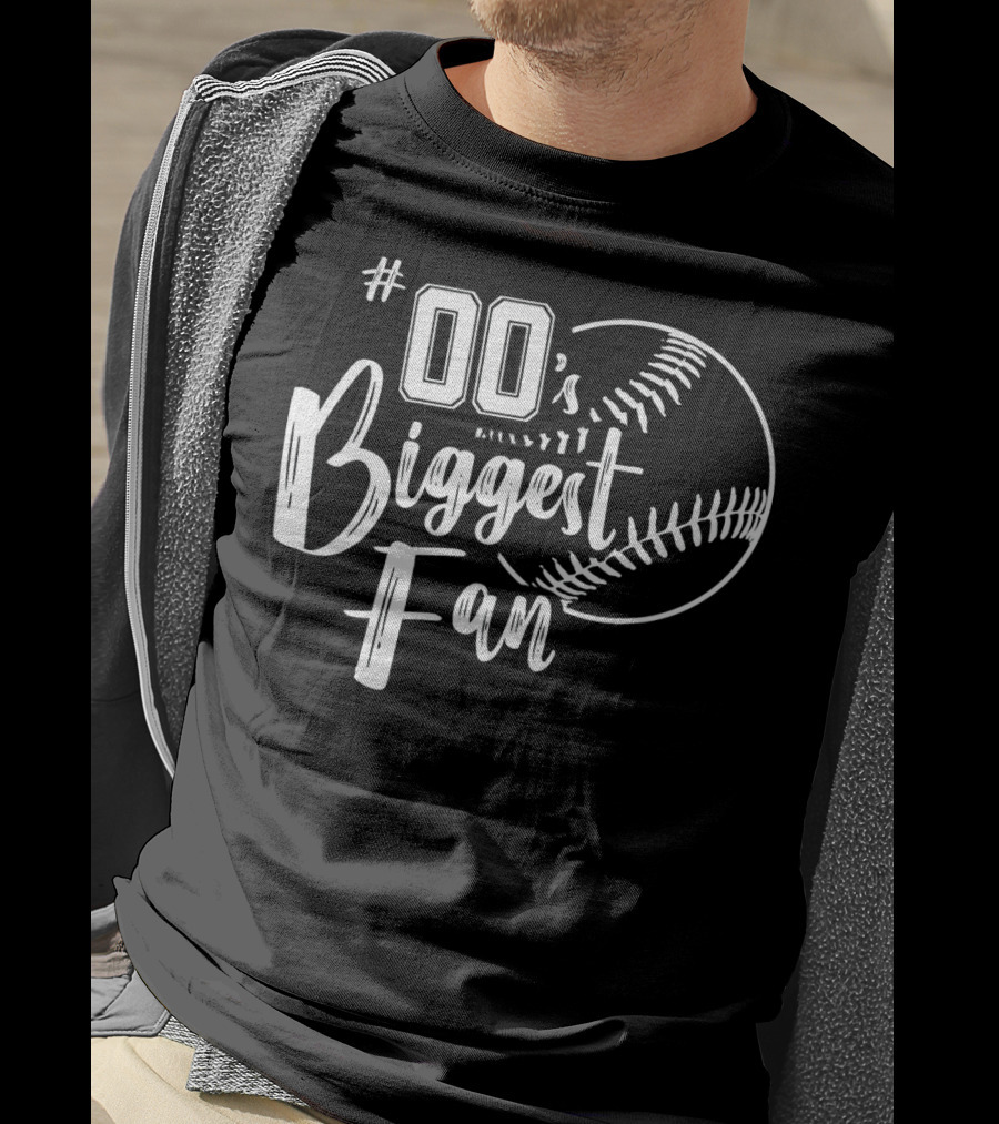 00's Biggest Fan Softball T-Shirt
