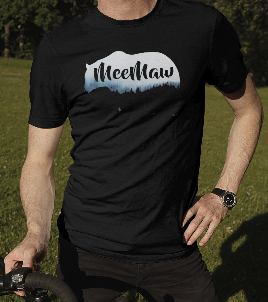 Meemaw Bear Forest T-Shirt