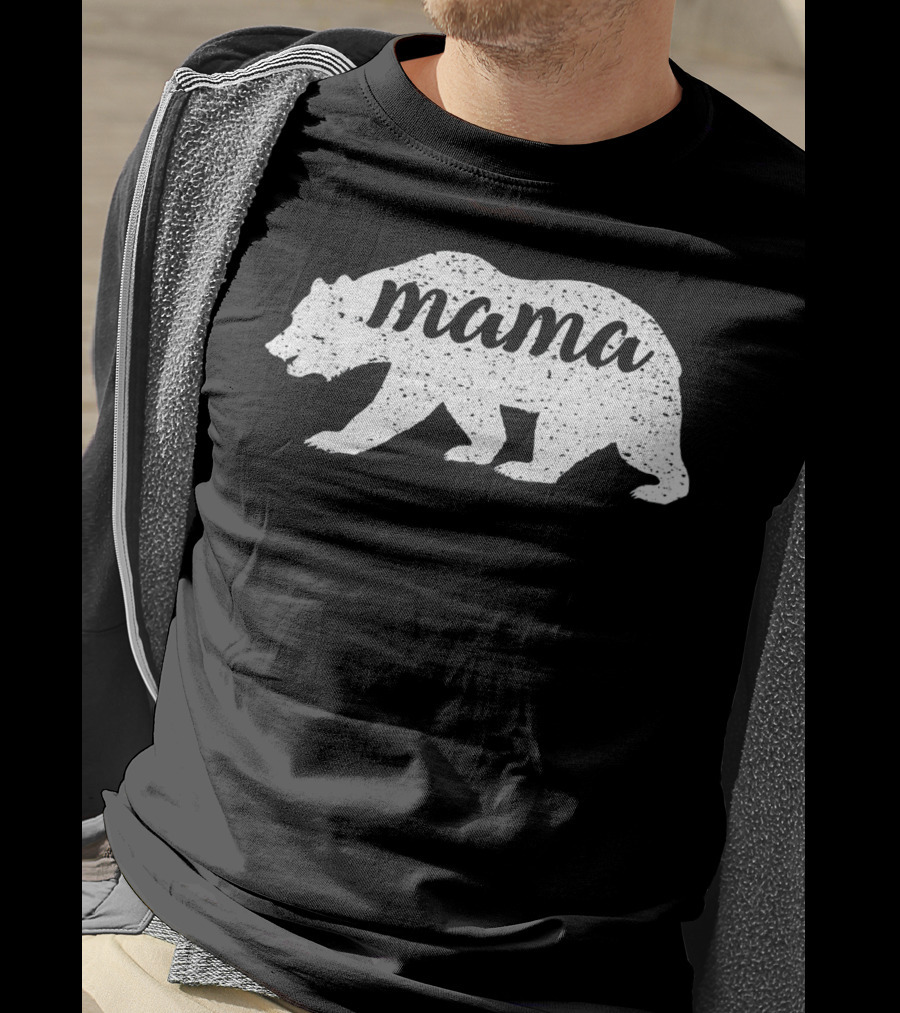 Mama Bear Vintage Retro T-Shirt