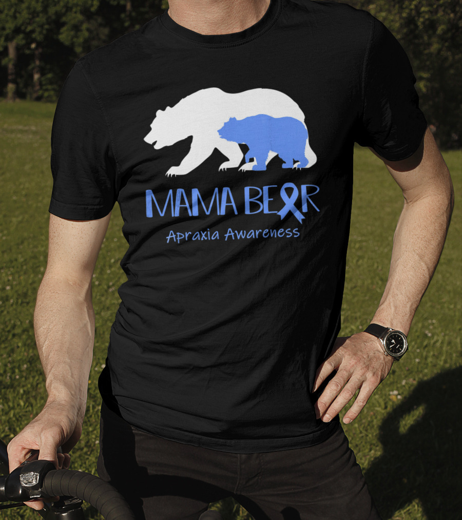 MAMA BEAR Apraxia Awareness T-Shirt
