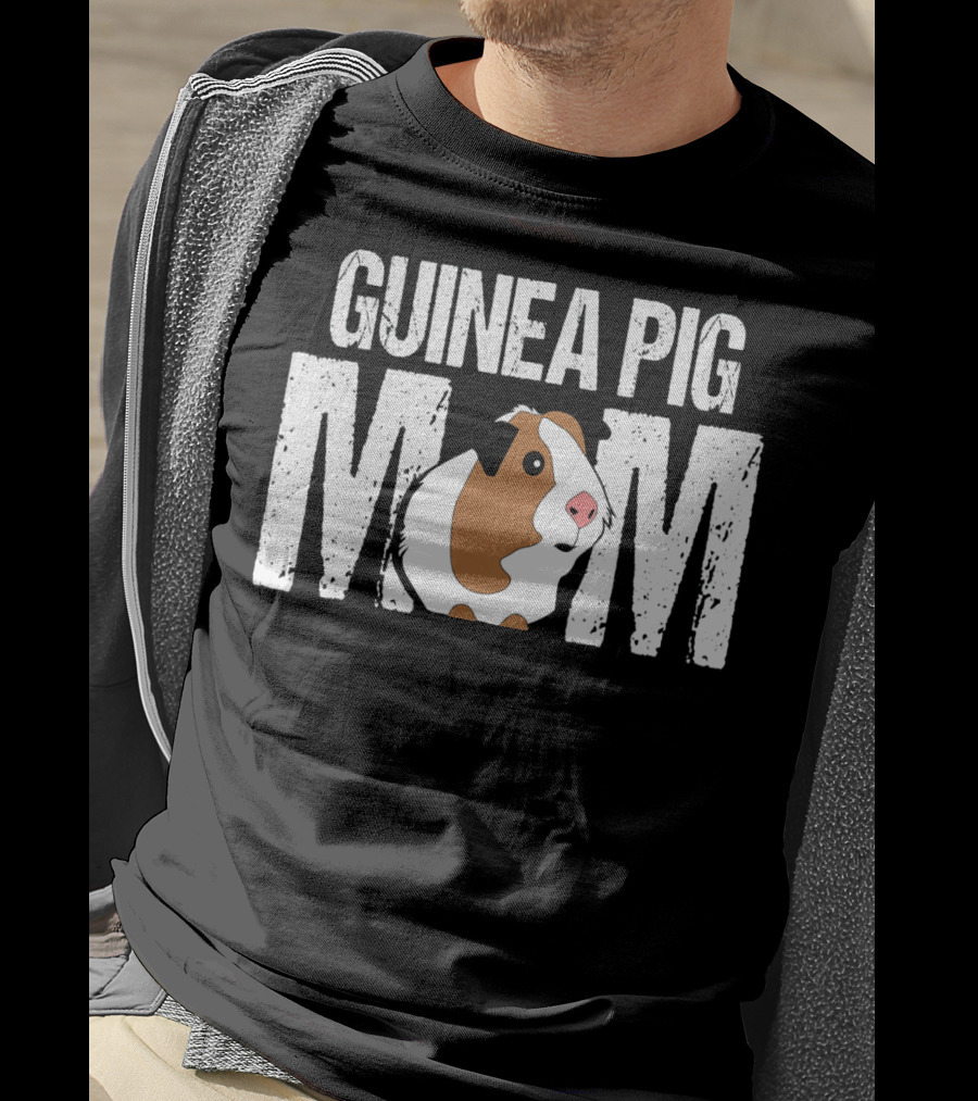 Guinea Pig Mom Funny Cute Pet Lover T-Shirt