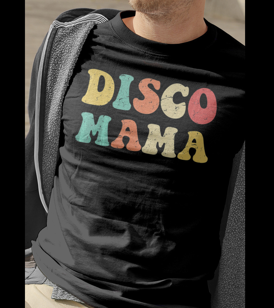 DISCO MAMA 1970s Disco Queen T-Shirt