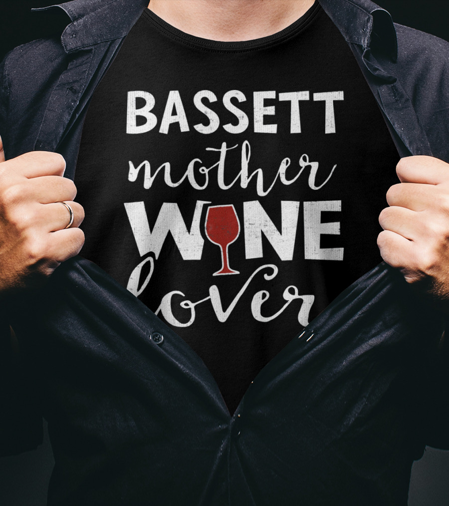 BASSETT Mother Wine Lover T-Shirt