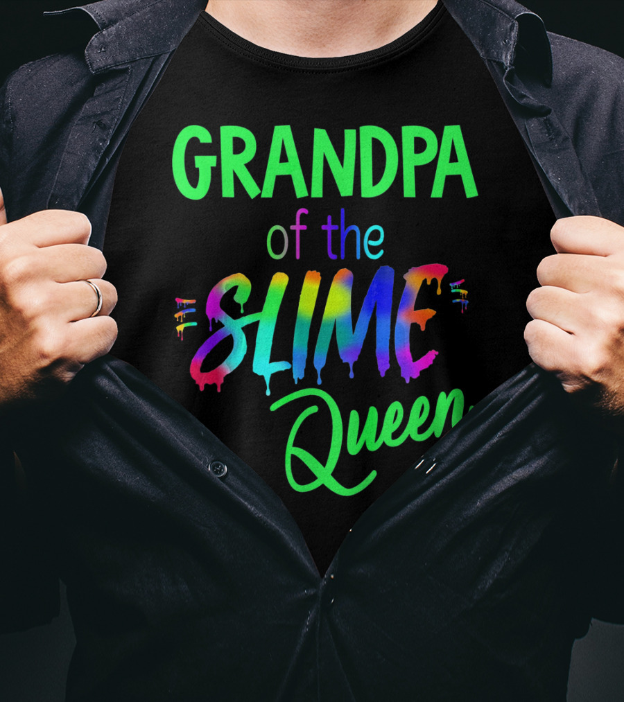Grandpa Of The Slime Queen T-Shirt