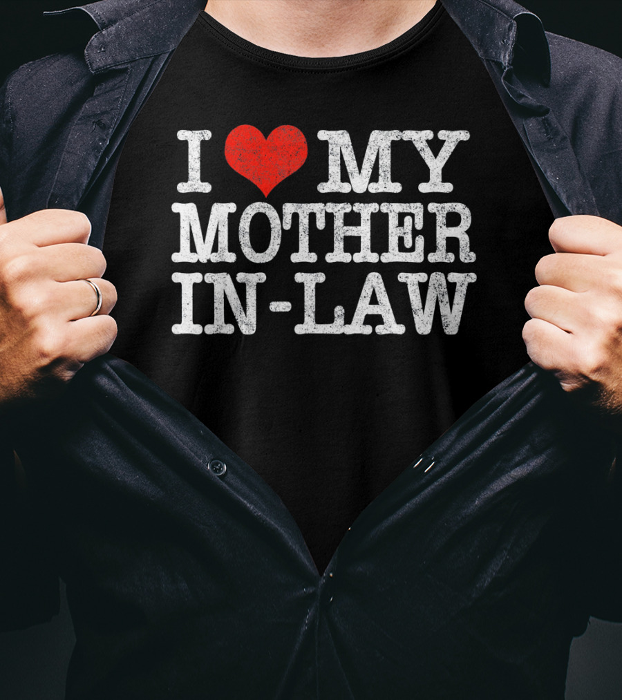 I Heart My Mother In-Law T-Shirt