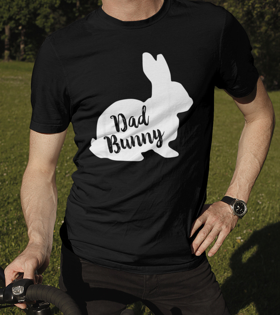 Dad Bunny Easter Family Rabbit T-Shirt