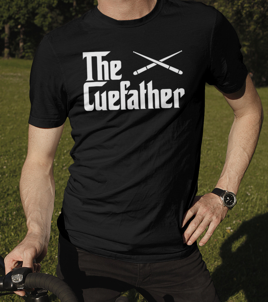 The Cuefather Funny Pool Billiards Play Iconic T-Shirt