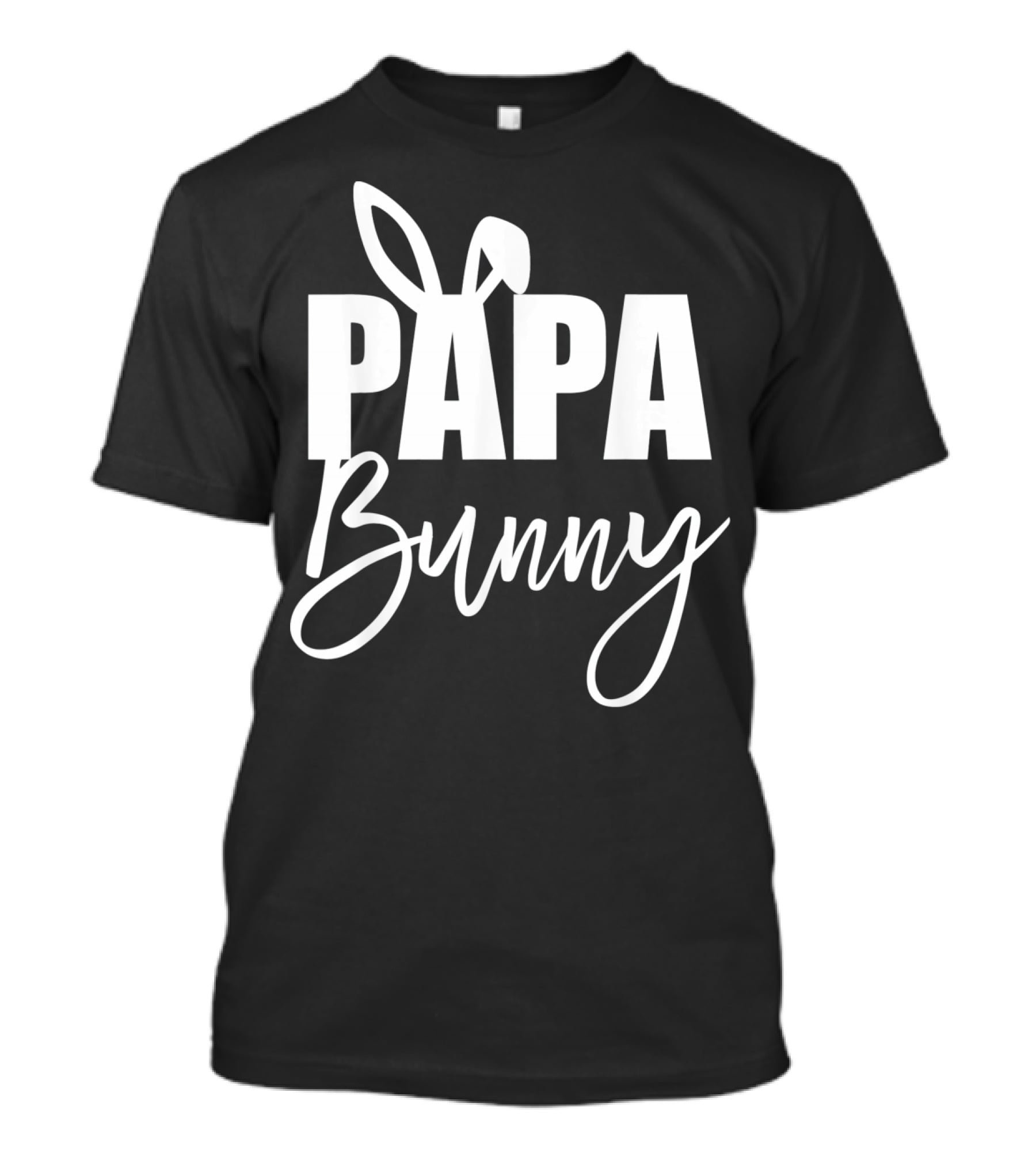 Papa Bunny Mens Funny Easter Basket Stuf T-Shirt
