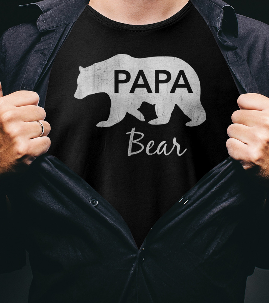 Papa Bear Mens Great T-Shirt