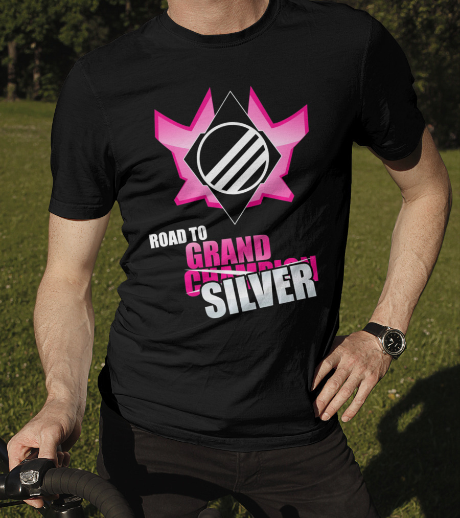 Road To Silver With Grand Champion Logo Rocket Ga T-Shirt