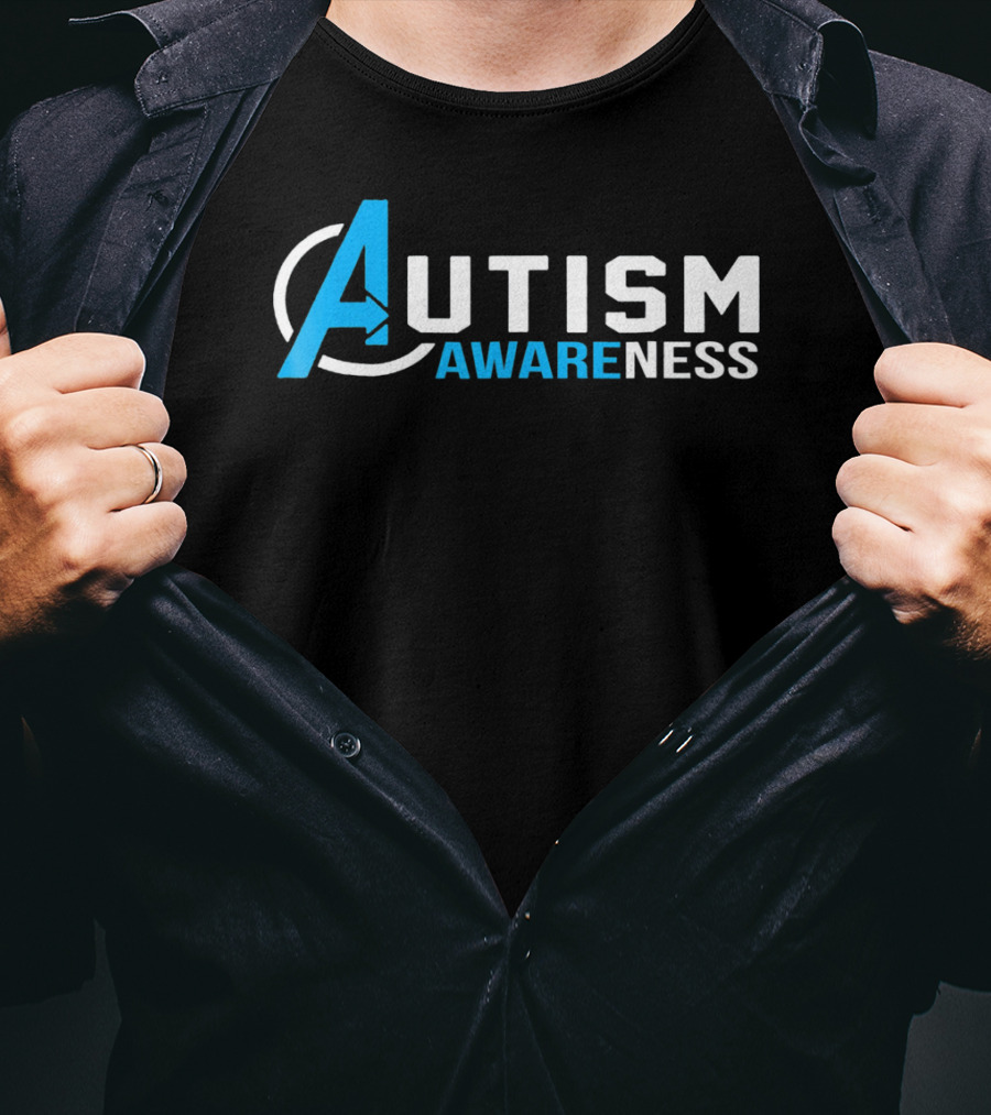 Autism Awareness Symbol Inspired By Superhero T-Shirt