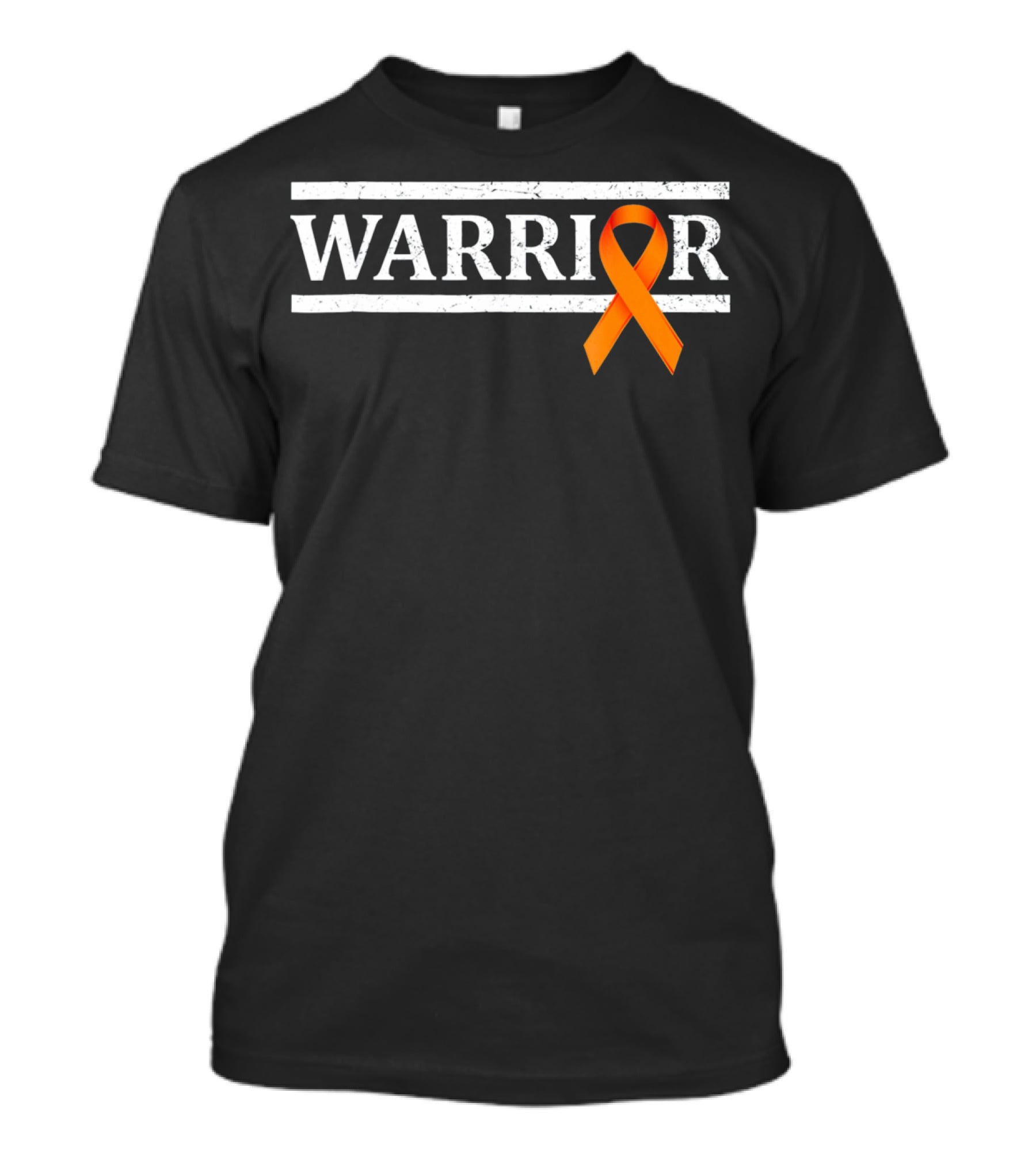 Warrior Orange Ribbon MS Awareness T-Shirt