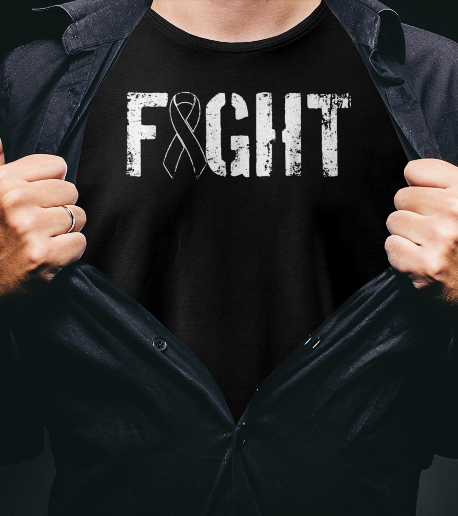 Fight Melanoma Skin Cancer Awareness T-Shirt