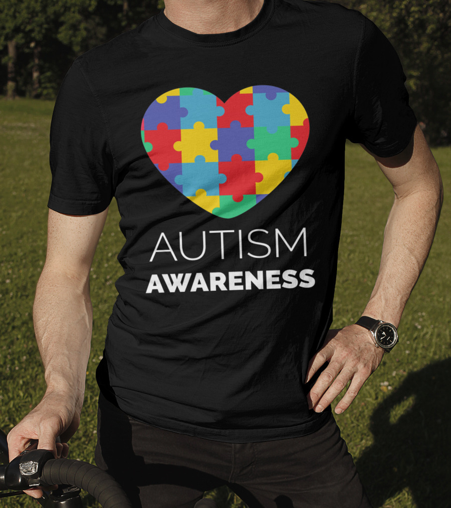 Autism Awareness Puzzle Heart T-Shirt